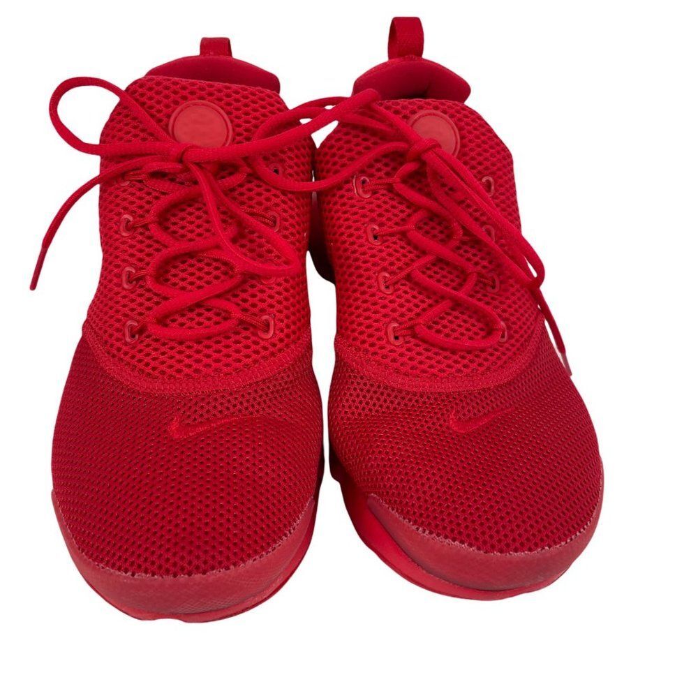 Nike Presto Fly Big 913966-600 Triple Red Running Shoes 6Y 6 Youth